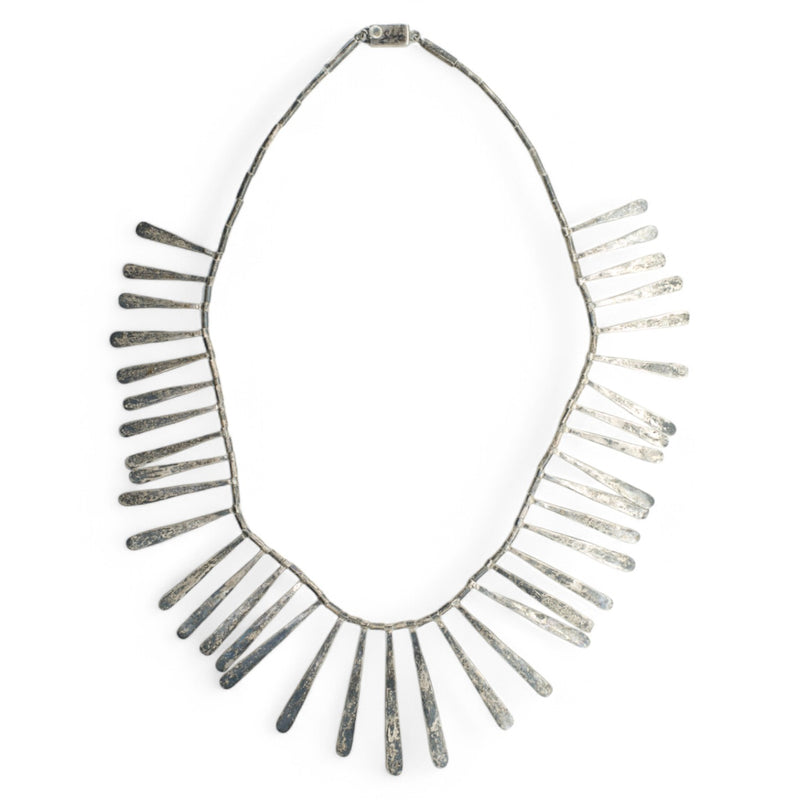 Mexican Modernist Fringe Necklace