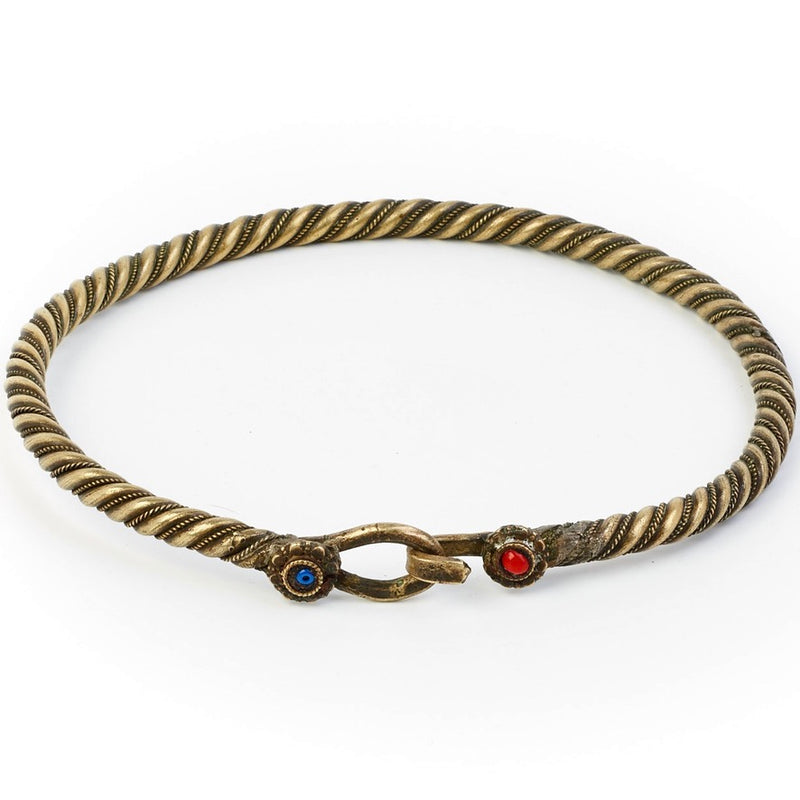 Brass Torque Necklace