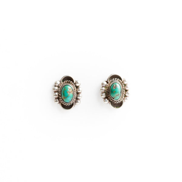 Mexican Turquoise Studs