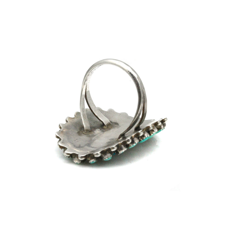 Zuni Shield Ring - 8