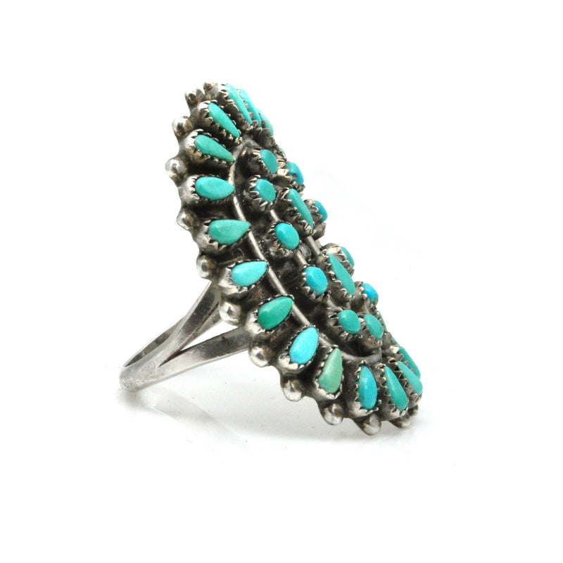 Zuni Shield Ring - 8