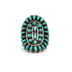 Zuni Shield Ring - 8