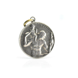 Deco St. Christopher Pendant