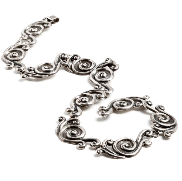 Mexican Spiral Necklace Set