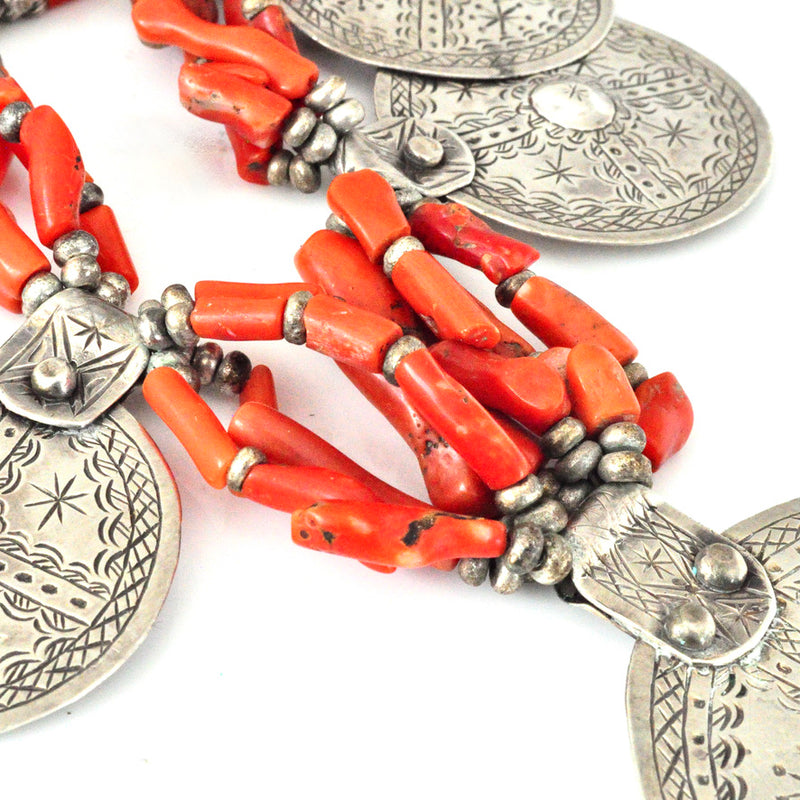 Berber Coral Necklace