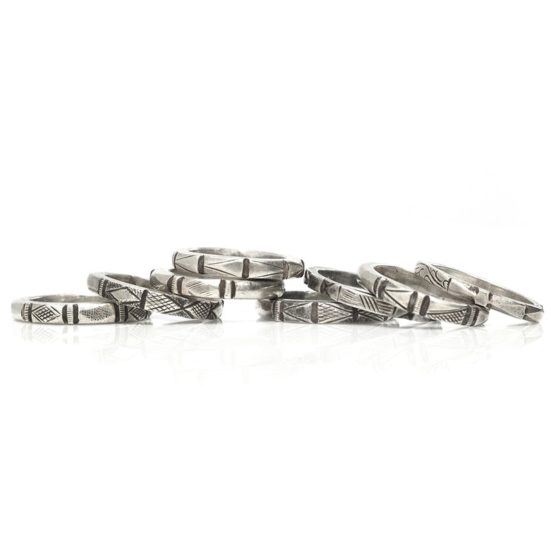 Hill Tribe Rings - 8