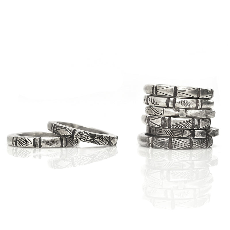 Hill Tribe Rings - 8