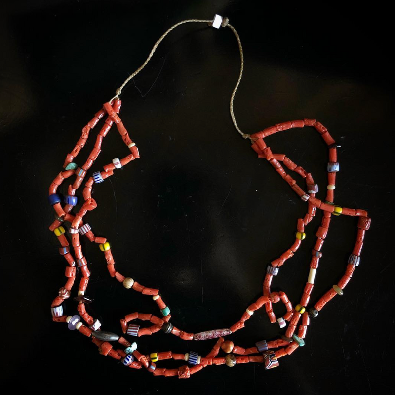 Native American Coral Necklace