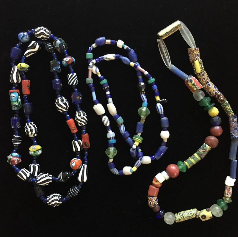 Blue & White Tradebeads