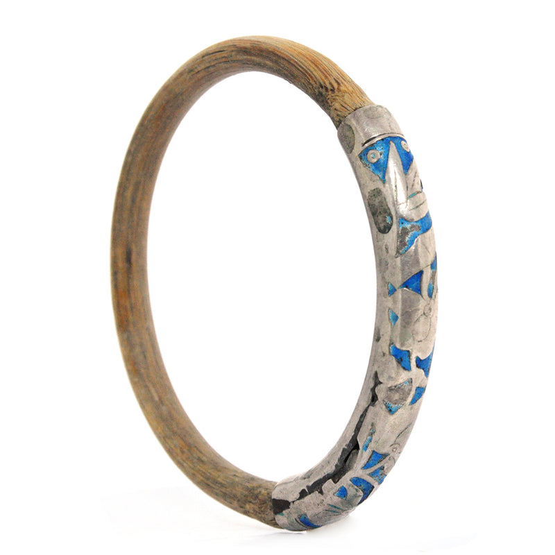 Bamboo & Enamel Chinese Bangle