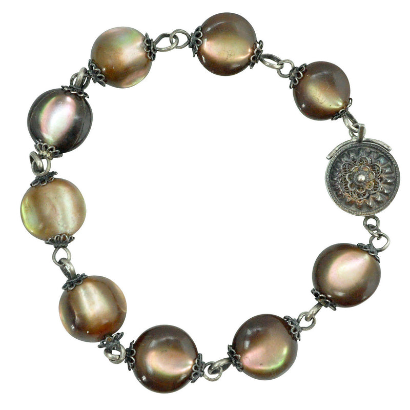 Bracelets - Chinese Mother Of Pearl Bracelet