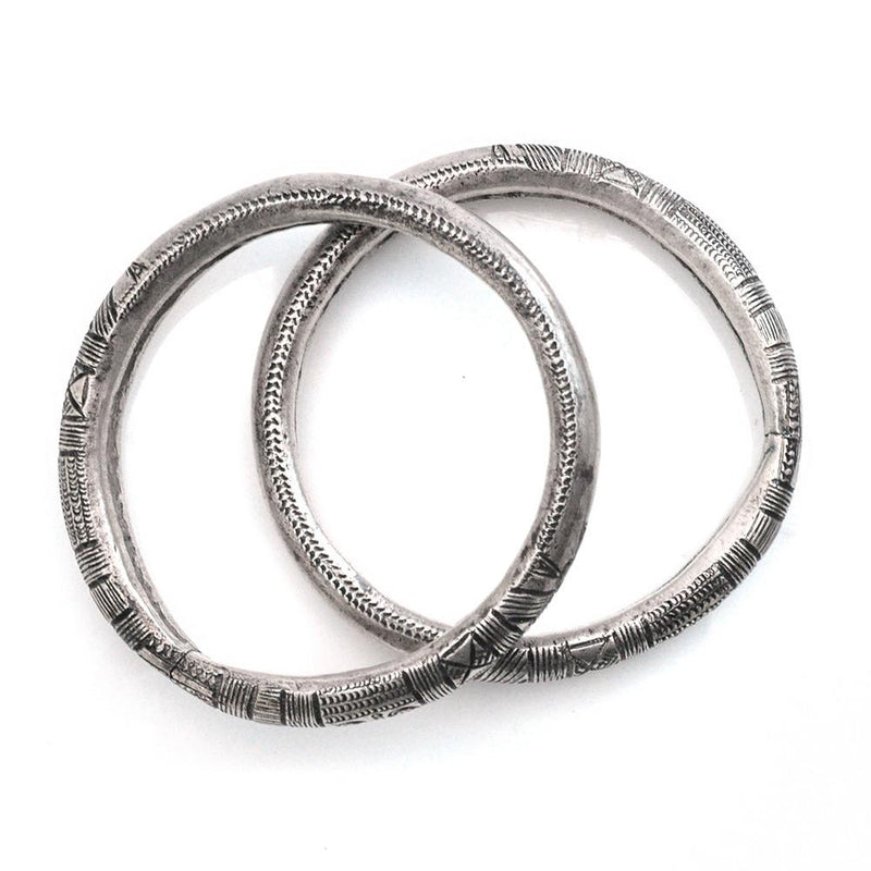 Bracelets - Voyager Tuareg Bangle Pair