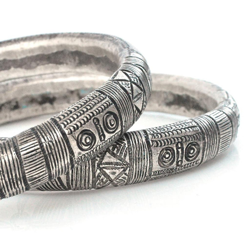Bracelets - Voyager Tuareg Bangle Pair