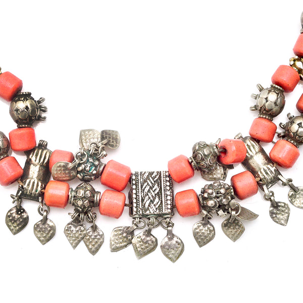 Coral Omani Choker