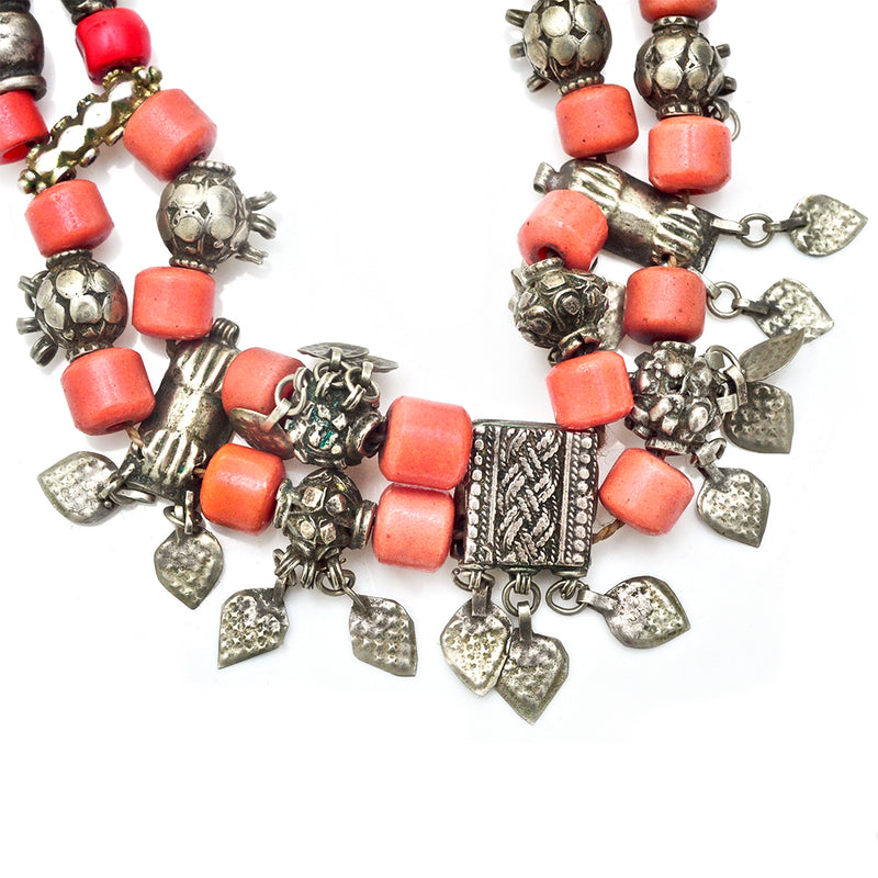 Coral Omani Choker