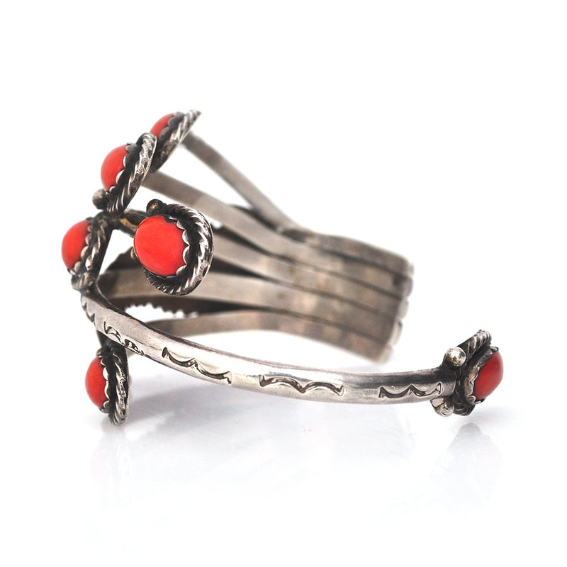 Coral Reed Cuff