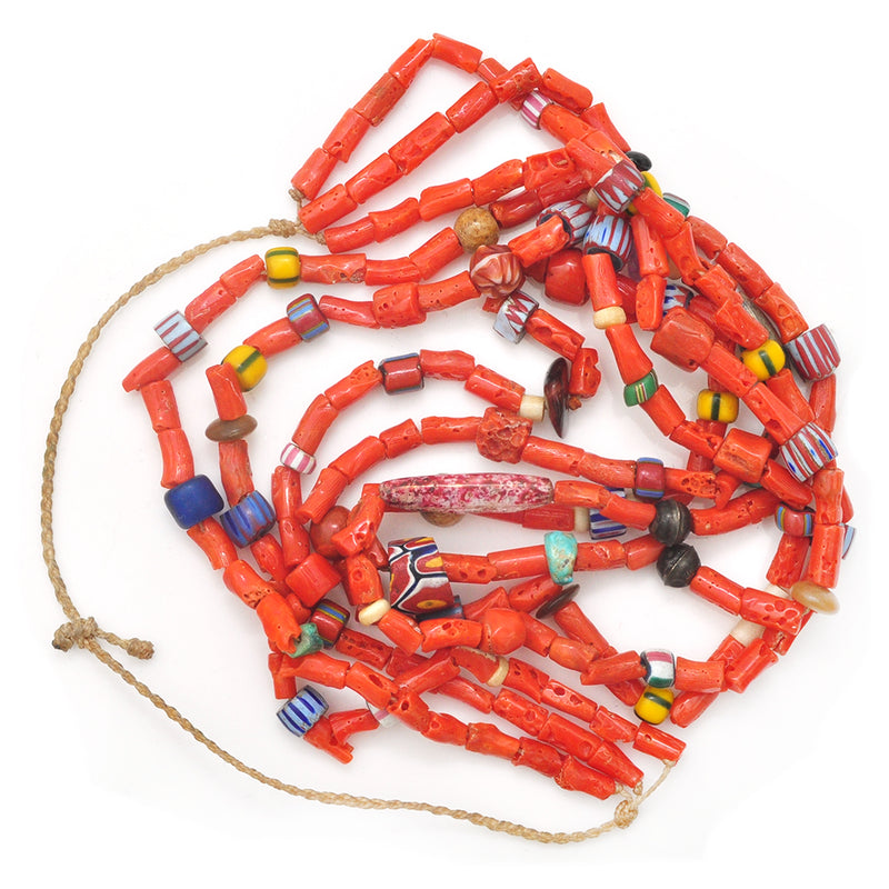 Native American Coral Necklace