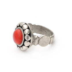 North African Coral Ring-9