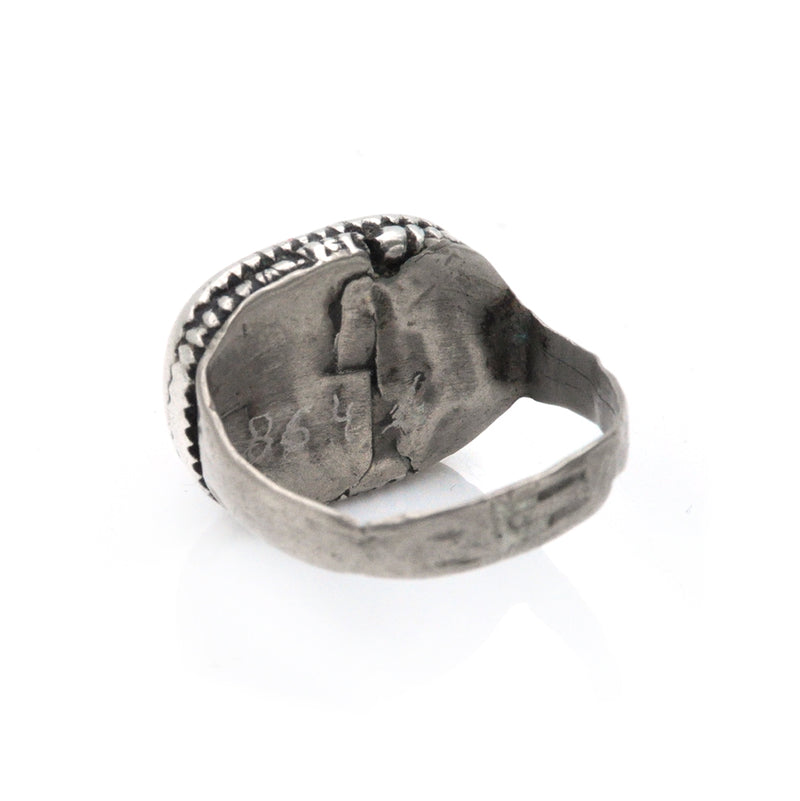 Ancient Coral East West Ring - 9.5
