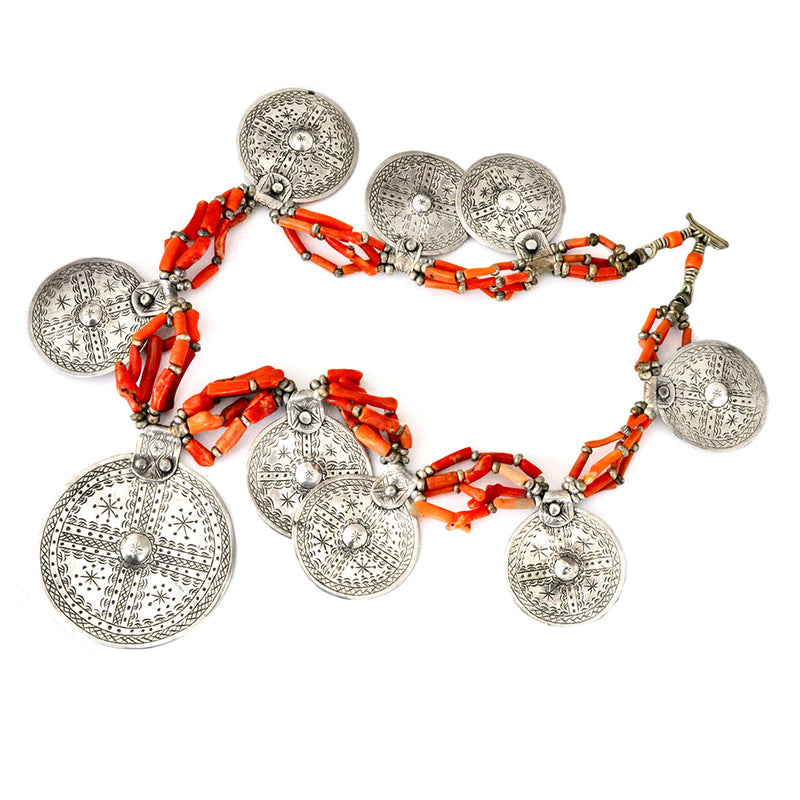 Berber Coral Necklace