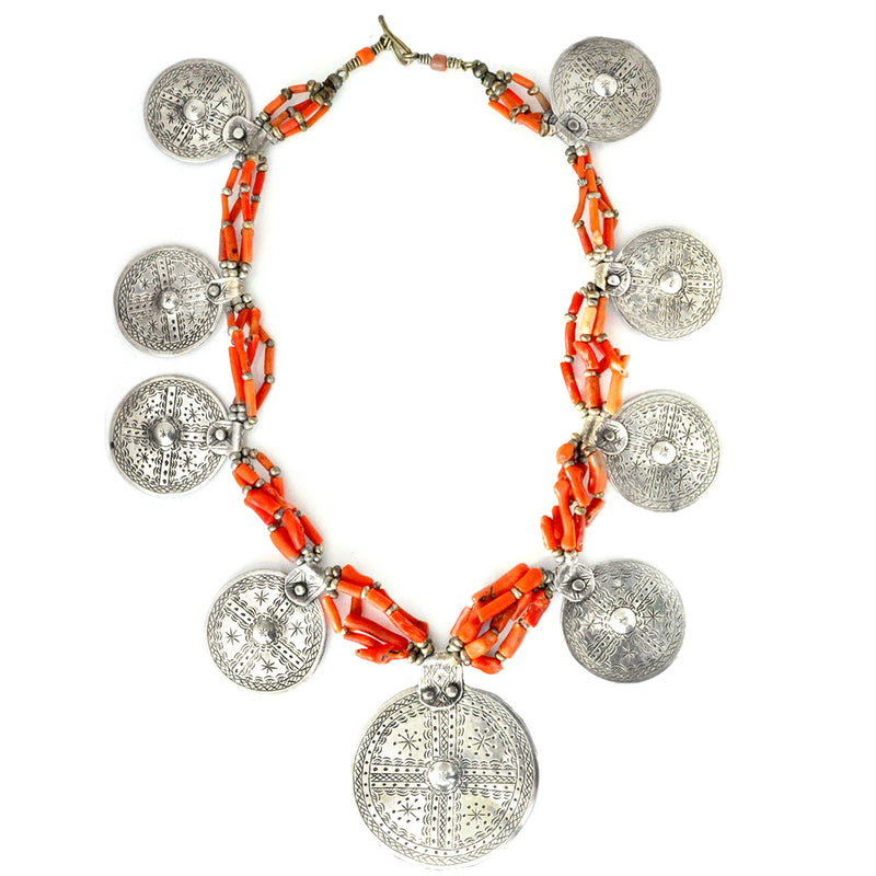 Berber Coral Necklace