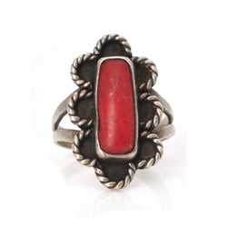Petal Coral Ring - 6