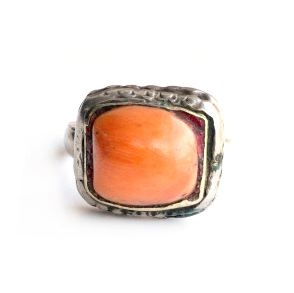 Indian Coral Ring