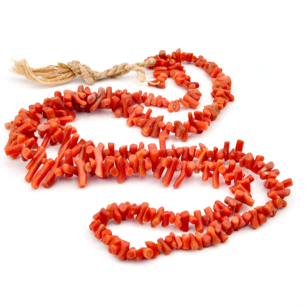 Antique Coral Branch Strand