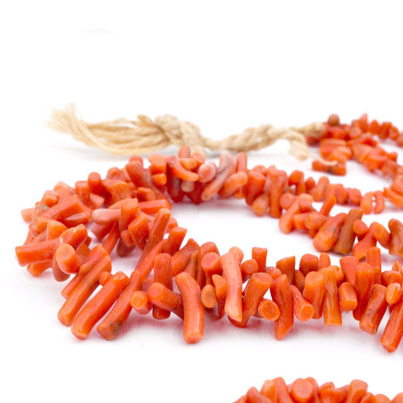 Antique Coral Branch Strand