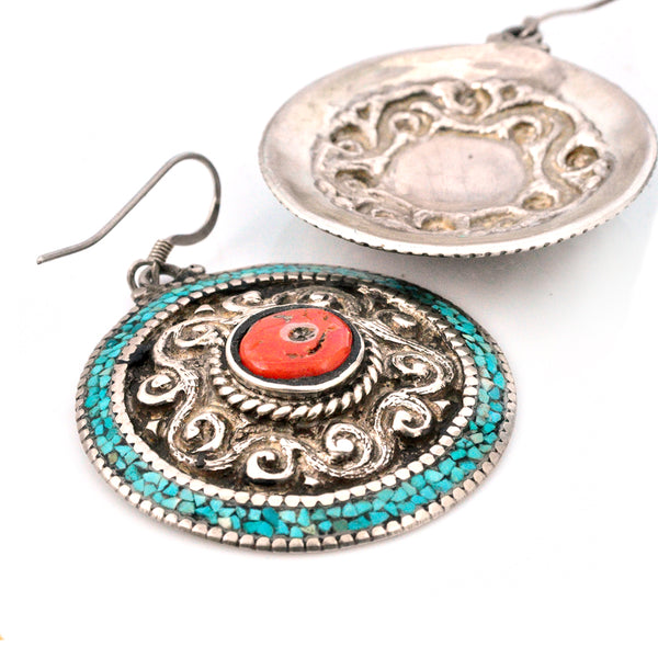Himalayan Mosaic Earrings