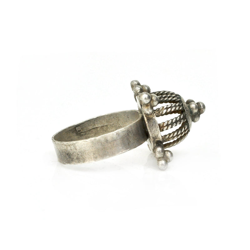 Dome Cage Ring - 8.75