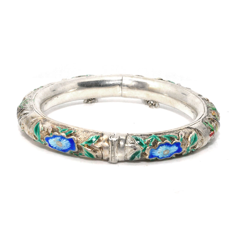 Enamel Sparrow Bangle