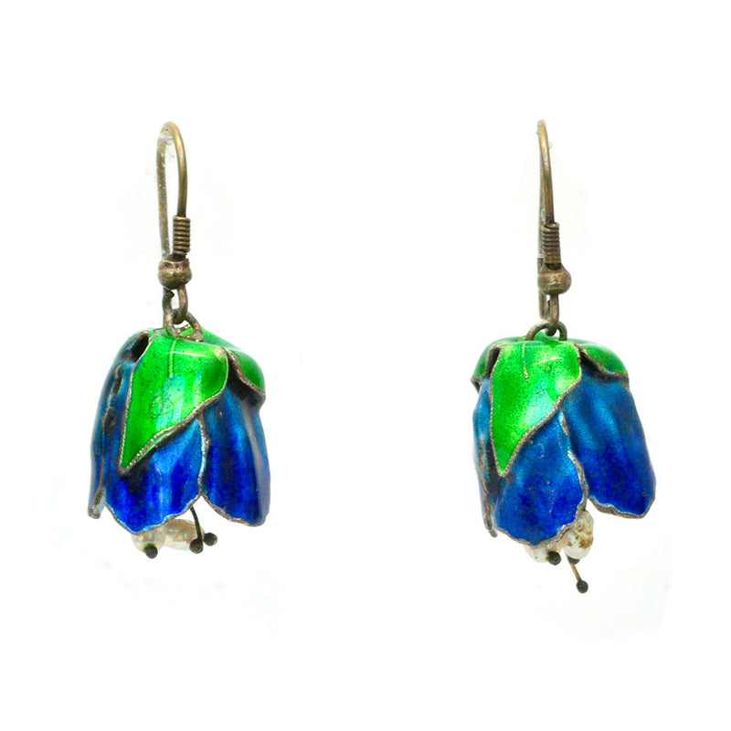 Blue Bell Earrings