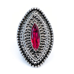 Opulent Navette Ring- Sz 10