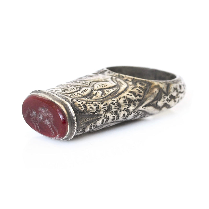 Persian Intaglio Ring - 11.5