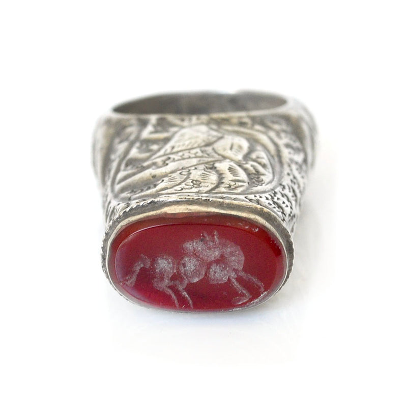 Persian Intaglio Ring - 11.5