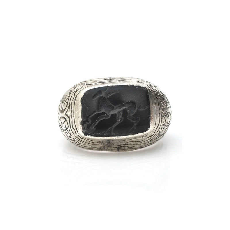 Persian Intaglio Ring - 7.5