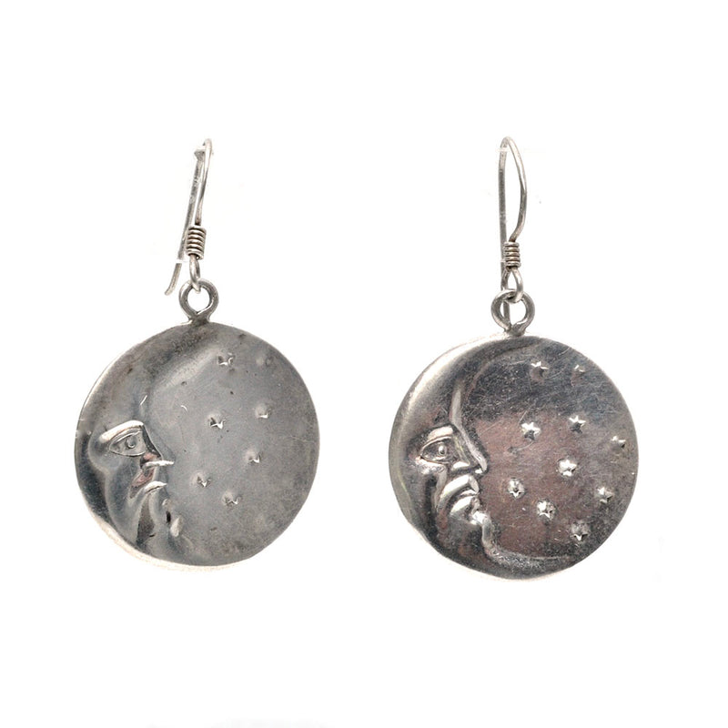 Man in the Moon Earrings