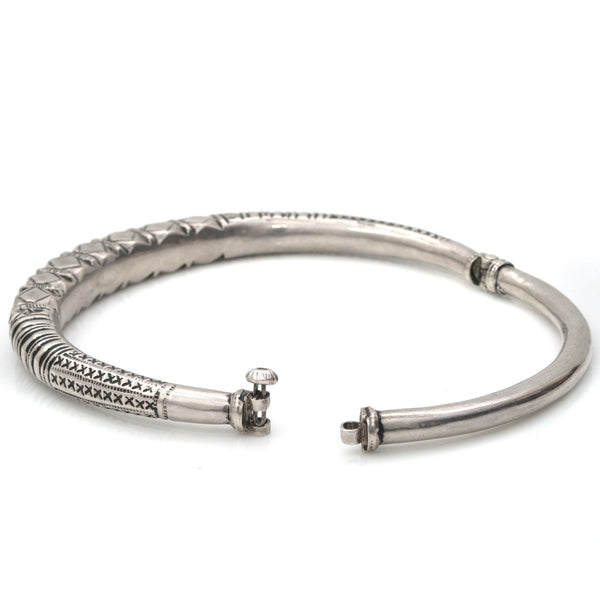 Necklaces - Silver Tribal Collar