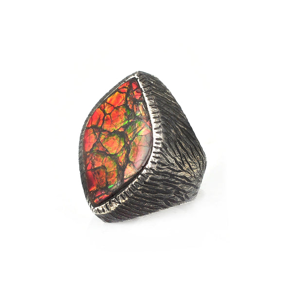 Ammolite Ring - 7.5