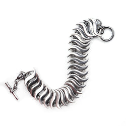 Slithering Silver Bracelet