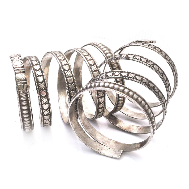 Spiral Wrap Bracelet Set
