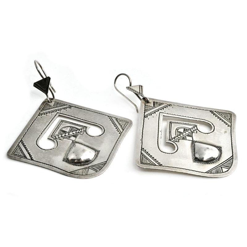 Tuareg Shield Earrings