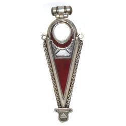 Large Carnelian Tisik Pendant