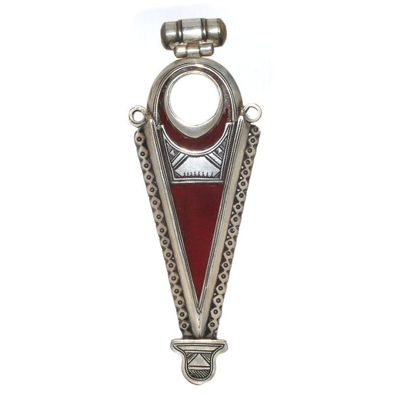 Large Carnelian Tisik Pendant