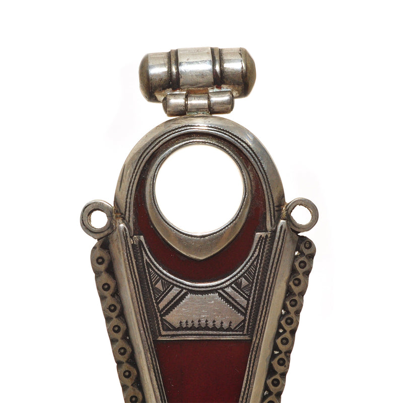 Large Carnelian Tisik Pendant
