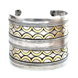 Turkmen Scallop Cuff