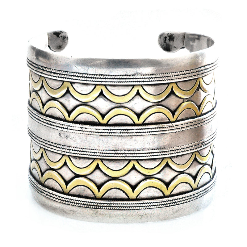 Turkmen Scallop Cuff