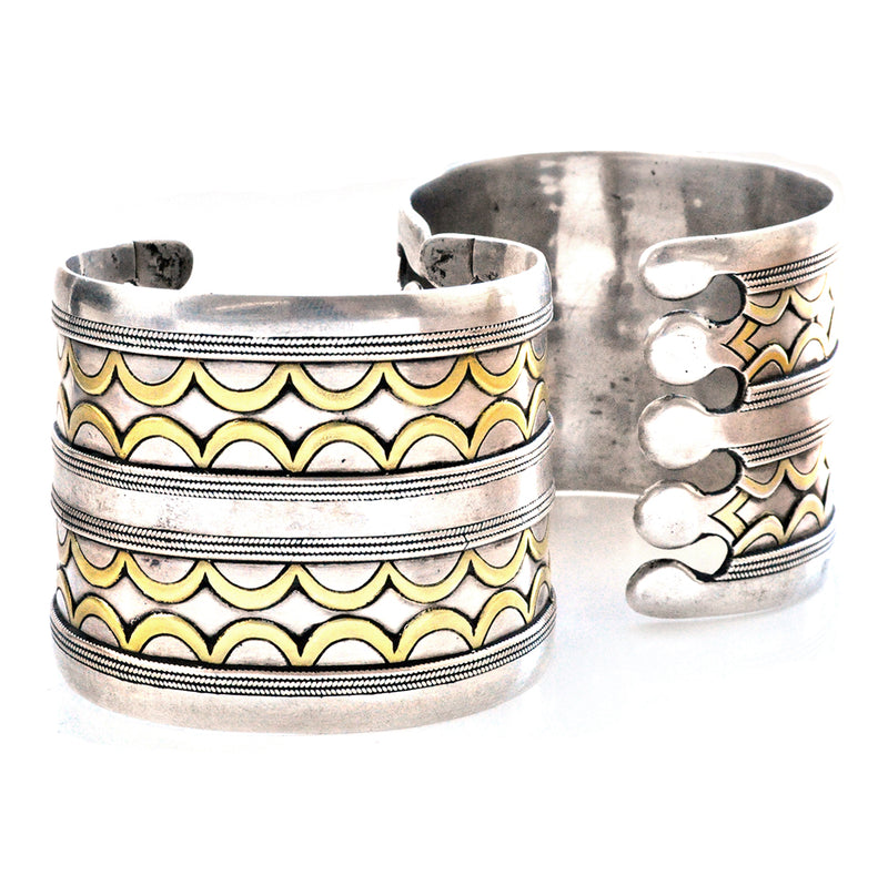 Turkmen Scallop Cuff