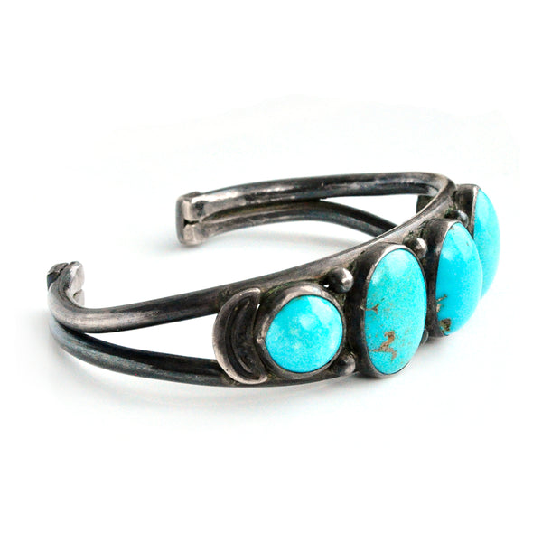 Five-Stone Turquoise Cuff